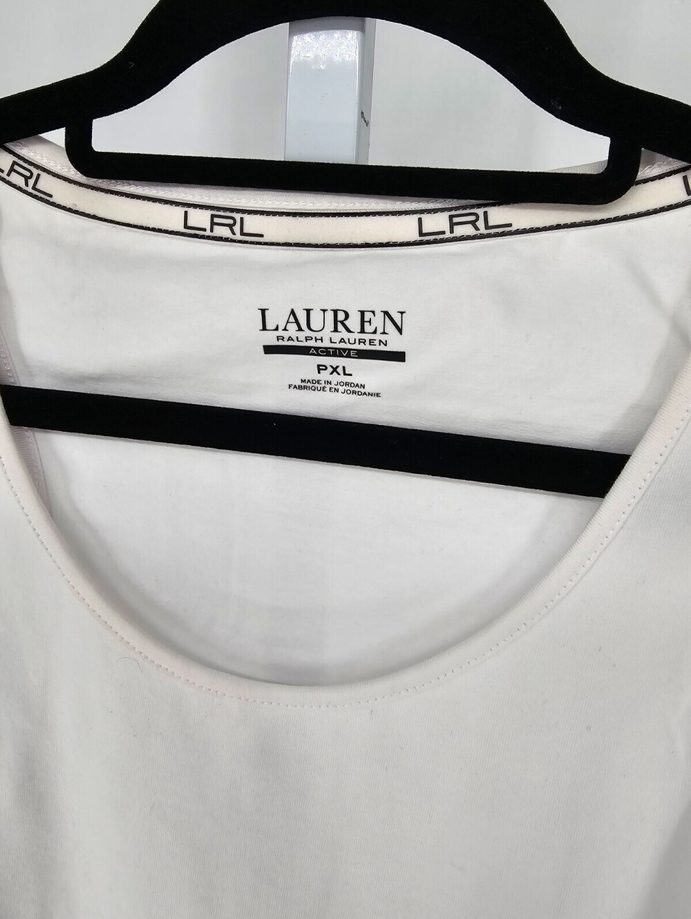 Lauren Ralph Lauren Active Womens Sz PXL Athletic Tank Top White NEW - Picture 3 of 4